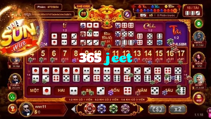available types of 365 jeet bet including pre-match live express and system bets